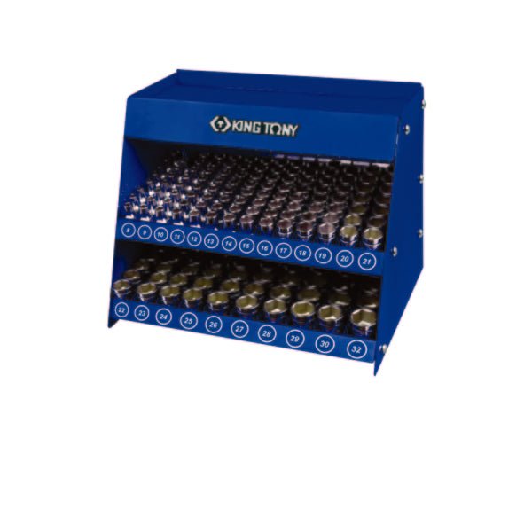 4072MR - 1/2? Metric Standard Socket Shelf – 172 Pieces
