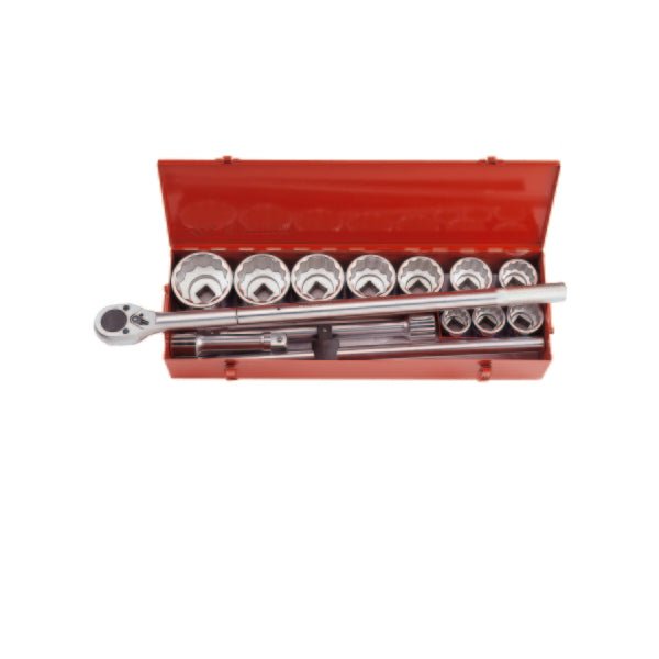 8015SR - Socket Set 14pc 1? 1-7/16? – 3-1/8? 12 Point