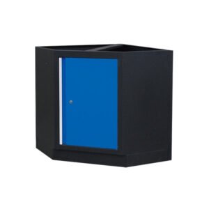 87D11-13A-KB - Corner Bottom Cabinet (Black & Blue)