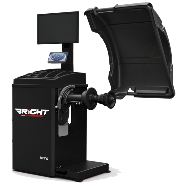 BP75 - Passenger Wheel balancer, 3D, auto distance. LED Screen, 75kg wheels