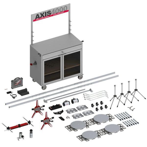 HWK-AXS4000-TRKPRO - Haweka Axis 4000 Truck Wheel Alignment System