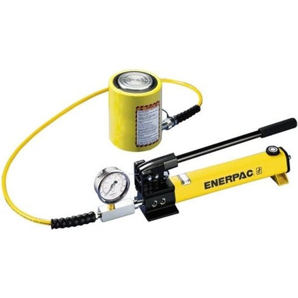 SCL502H 50 Ton 2.38 in Stroke, Hydraulic Cylinder and Hand Pump Set