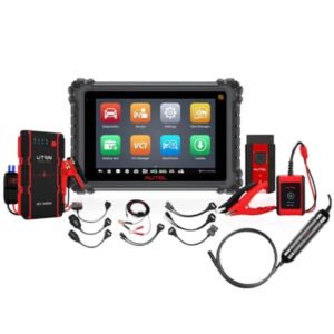 MS906B – Autel MaxiSYS MS906MAX Advanced Workshop Bundle | 2025 Flagship Diagnostic Scanner with ECU Coding, Auto Scan 2.0 + JStar Mini, MV108S Videoscope, BT506 Battery Tester & 8-in-1 OBD Cable Kit